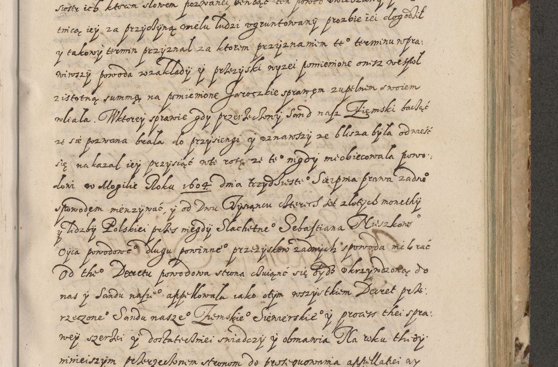Zdjęcie nr 306 dla obiektu archiwalnego: Acta actorum causarum spiritualium, civilium, criminalium, obligationum, quiettationum, inscriptionum, cessionum, decimarum, testamentorum, Illustrissimi et Reverendissimi Domini Domini Martini Szyszkowski Dei &amp; Apostolicae Sedis gratia Episcopi Cracovienisis Ducis Severiensis in annis 1617, 1618, 1619. Tomus Primus.