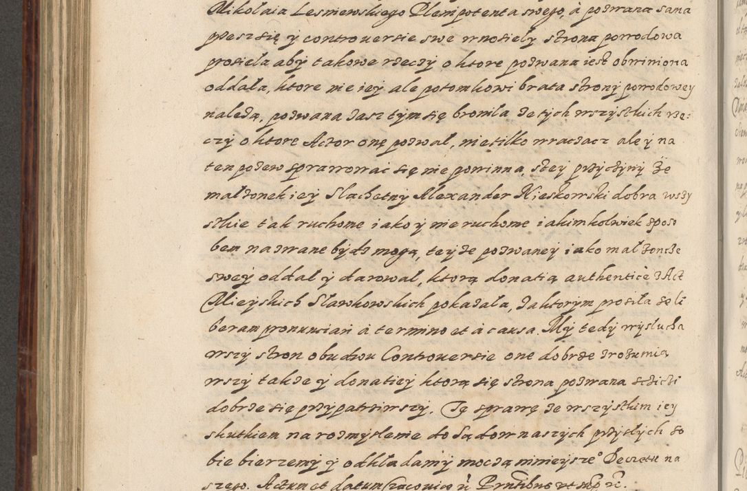 Zdjęcie nr 591 dla obiektu archiwalnego: Acta actorum causarum spiritualium, civilium, criminalium, obligationum, quiettationum, inscriptionum, cessionum, decimarum, testamentorum, Illustrissimi et Reverendissimi Domini Domini Martini Szyszkowski Dei &amp; Apostolicae Sedis gratia Episcopi Cracovienisis Ducis Severiensis in annis 1617, 1618, 1619. Tomus Primus.