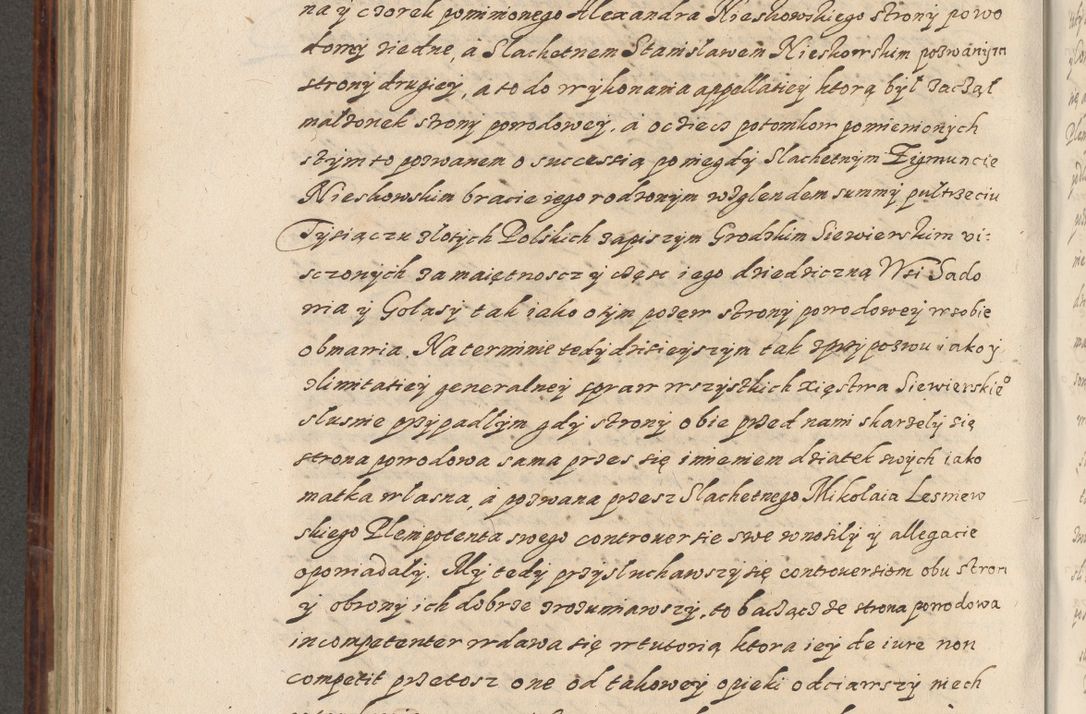 Zdjęcie nr 589 dla obiektu archiwalnego: Acta actorum causarum spiritualium, civilium, criminalium, obligationum, quiettationum, inscriptionum, cessionum, decimarum, testamentorum, Illustrissimi et Reverendissimi Domini Domini Martini Szyszkowski Dei &amp; Apostolicae Sedis gratia Episcopi Cracovienisis Ducis Severiensis in annis 1617, 1618, 1619. Tomus Primus.