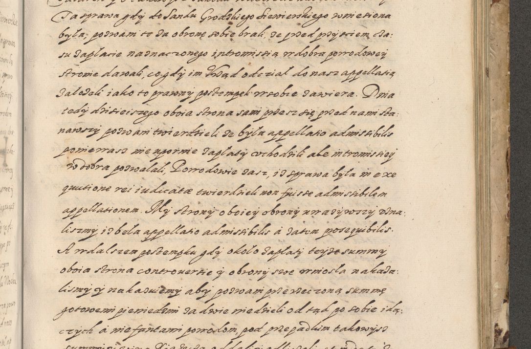 Zdjęcie nr 588 dla obiektu archiwalnego: Acta actorum causarum spiritualium, civilium, criminalium, obligationum, quiettationum, inscriptionum, cessionum, decimarum, testamentorum, Illustrissimi et Reverendissimi Domini Domini Martini Szyszkowski Dei &amp; Apostolicae Sedis gratia Episcopi Cracovienisis Ducis Severiensis in annis 1617, 1618, 1619. Tomus Primus.