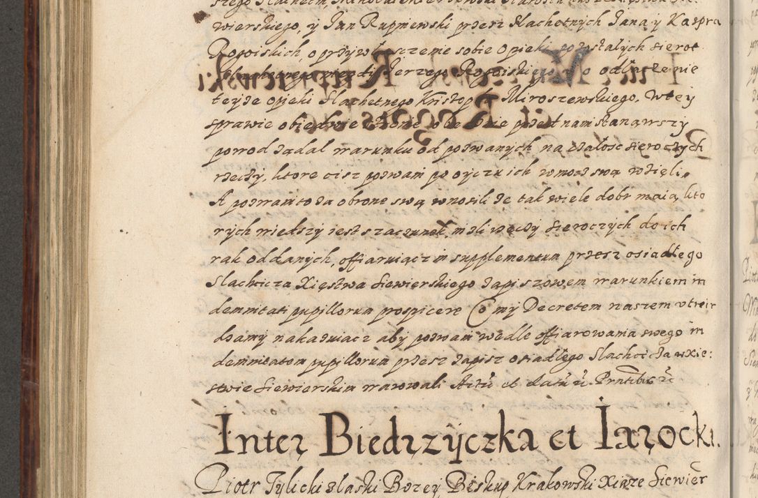 Zdjęcie nr 585 dla obiektu archiwalnego: Acta actorum causarum spiritualium, civilium, criminalium, obligationum, quiettationum, inscriptionum, cessionum, decimarum, testamentorum, Illustrissimi et Reverendissimi Domini Domini Martini Szyszkowski Dei &amp; Apostolicae Sedis gratia Episcopi Cracovienisis Ducis Severiensis in annis 1617, 1618, 1619. Tomus Primus.
