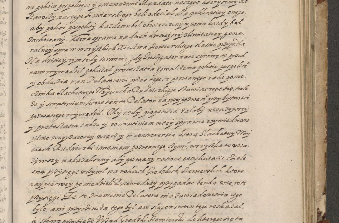 Zdjęcie nr 566 dla obiektu archiwalnego: Acta actorum causarum spiritualium, civilium, criminalium, obligationum, quiettationum, inscriptionum, cessionum, decimarum, testamentorum, Illustrissimi et Reverendissimi Domini Domini Martini Szyszkowski Dei &amp; Apostolicae Sedis gratia Episcopi Cracovienisis Ducis Severiensis in annis 1617, 1618, 1619. Tomus Primus.