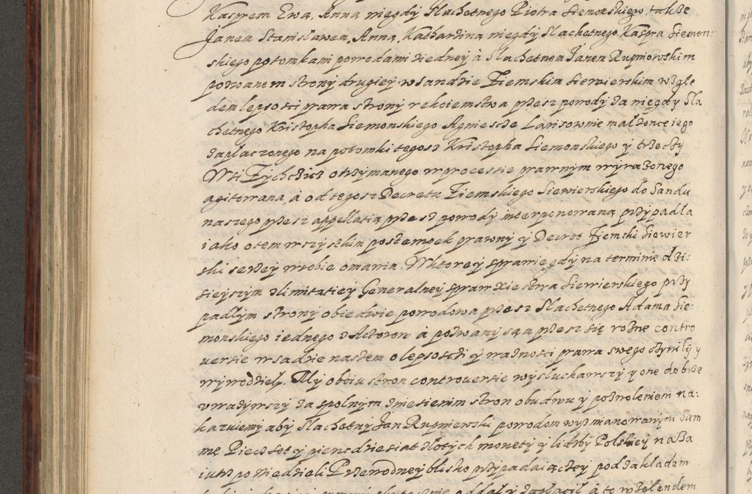 Zdjęcie nr 565 dla obiektu archiwalnego: Acta actorum causarum spiritualium, civilium, criminalium, obligationum, quiettationum, inscriptionum, cessionum, decimarum, testamentorum, Illustrissimi et Reverendissimi Domini Domini Martini Szyszkowski Dei &amp; Apostolicae Sedis gratia Episcopi Cracovienisis Ducis Severiensis in annis 1617, 1618, 1619. Tomus Primus.