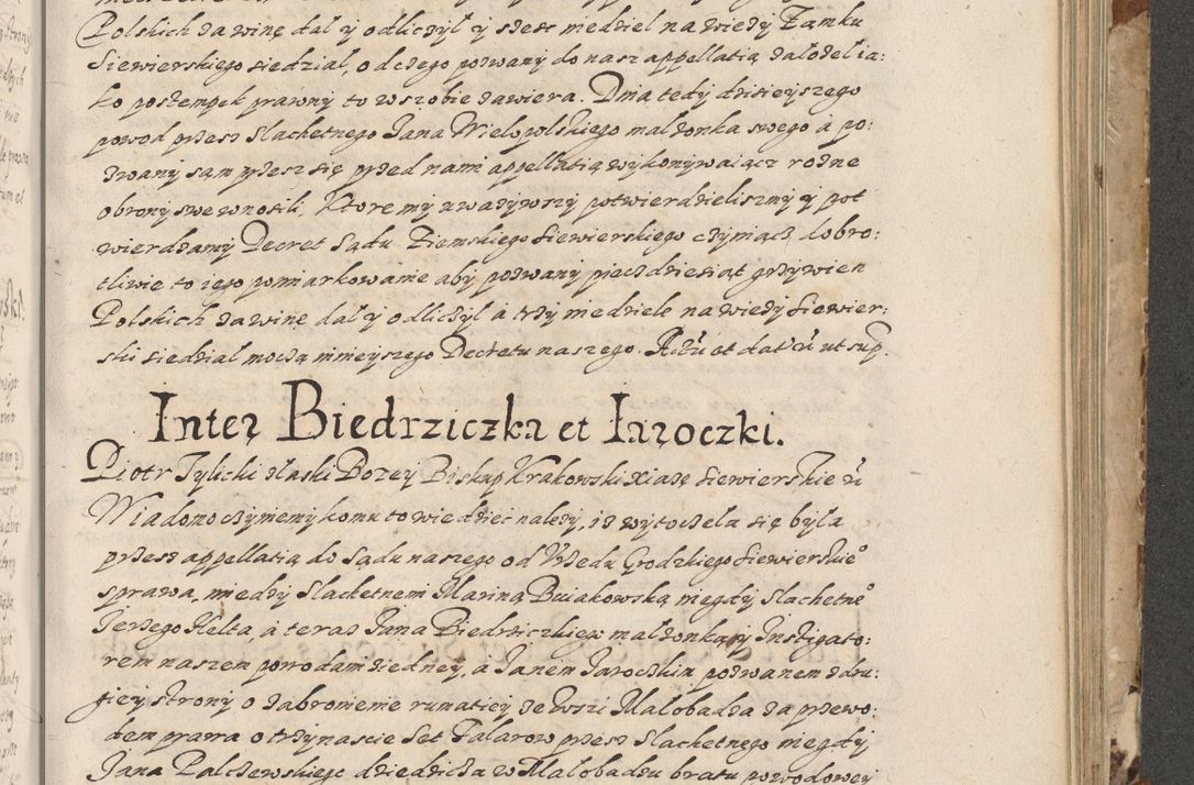 Zdjęcie nr 546 dla obiektu archiwalnego: Acta actorum causarum spiritualium, civilium, criminalium, obligationum, quiettationum, inscriptionum, cessionum, decimarum, testamentorum, Illustrissimi et Reverendissimi Domini Domini Martini Szyszkowski Dei &amp; Apostolicae Sedis gratia Episcopi Cracovienisis Ducis Severiensis in annis 1617, 1618, 1619. Tomus Primus.