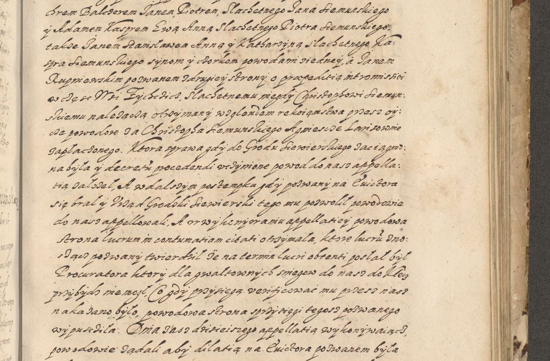 Zdjęcie nr 518 dla obiektu archiwalnego: Acta actorum causarum spiritualium, civilium, criminalium, obligationum, quiettationum, inscriptionum, cessionum, decimarum, testamentorum, Illustrissimi et Reverendissimi Domini Domini Martini Szyszkowski Dei &amp; Apostolicae Sedis gratia Episcopi Cracovienisis Ducis Severiensis in annis 1617, 1618, 1619. Tomus Primus.