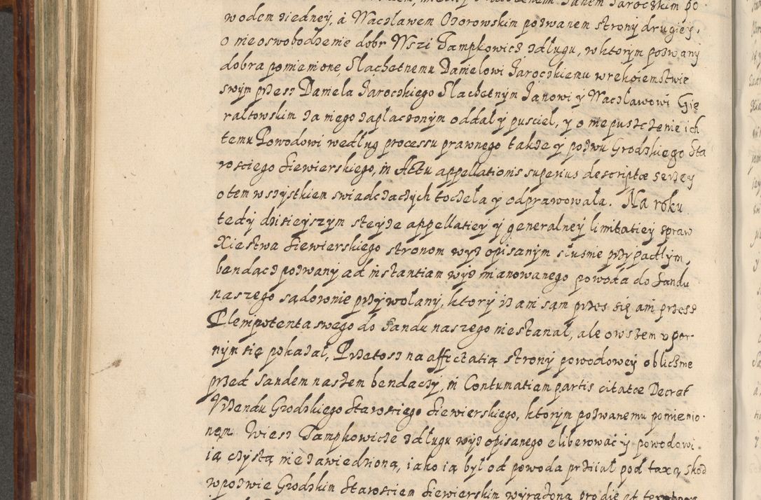 Zdjęcie nr 505 dla obiektu archiwalnego: Acta actorum causarum spiritualium, civilium, criminalium, obligationum, quiettationum, inscriptionum, cessionum, decimarum, testamentorum, Illustrissimi et Reverendissimi Domini Domini Martini Szyszkowski Dei &amp; Apostolicae Sedis gratia Episcopi Cracovienisis Ducis Severiensis in annis 1617, 1618, 1619. Tomus Primus.