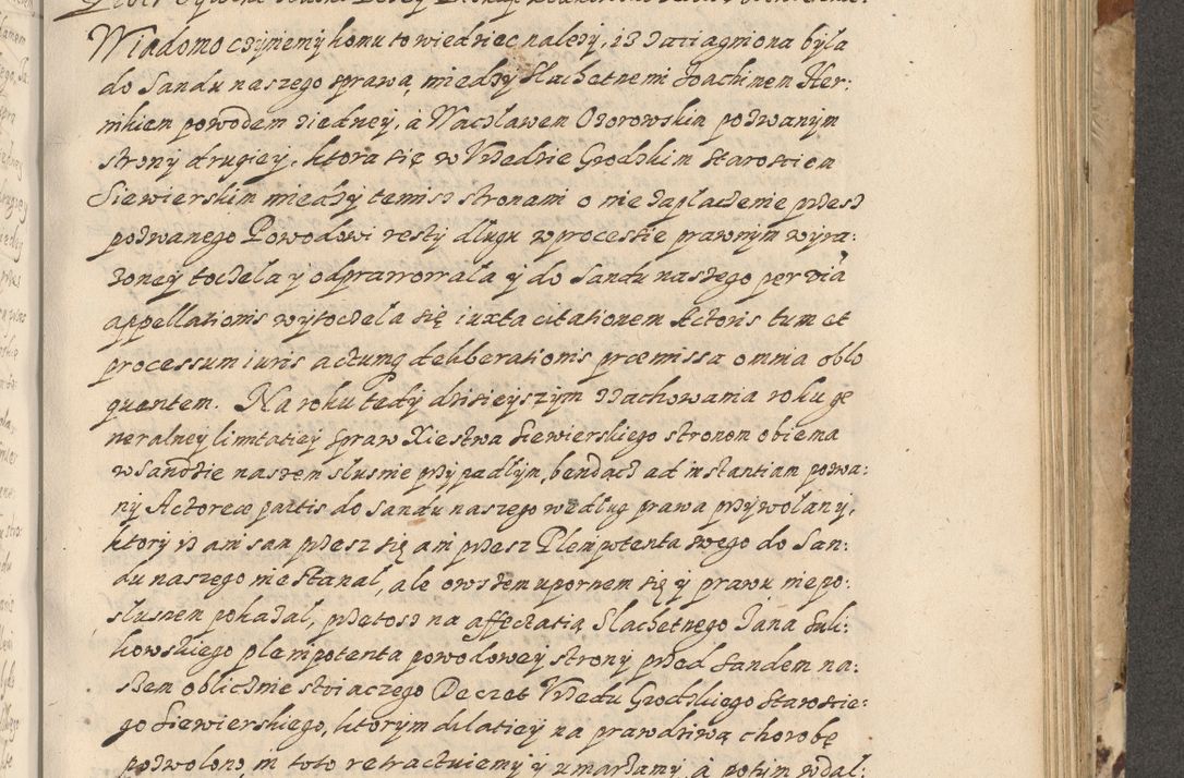 Zdjęcie nr 504 dla obiektu archiwalnego: Acta actorum causarum spiritualium, civilium, criminalium, obligationum, quiettationum, inscriptionum, cessionum, decimarum, testamentorum, Illustrissimi et Reverendissimi Domini Domini Martini Szyszkowski Dei &amp; Apostolicae Sedis gratia Episcopi Cracovienisis Ducis Severiensis in annis 1617, 1618, 1619. Tomus Primus.