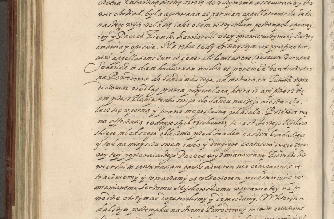 Zdjęcie nr 501 dla obiektu archiwalnego: Acta actorum causarum spiritualium, civilium, criminalium, obligationum, quiettationum, inscriptionum, cessionum, decimarum, testamentorum, Illustrissimi et Reverendissimi Domini Domini Martini Szyszkowski Dei &amp; Apostolicae Sedis gratia Episcopi Cracovienisis Ducis Severiensis in annis 1617, 1618, 1619. Tomus Primus.