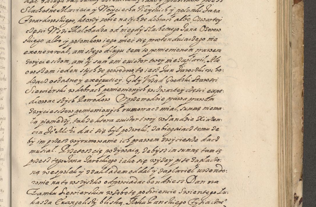 Zdjęcie nr 500 dla obiektu archiwalnego: Acta actorum causarum spiritualium, civilium, criminalium, obligationum, quiettationum, inscriptionum, cessionum, decimarum, testamentorum, Illustrissimi et Reverendissimi Domini Domini Martini Szyszkowski Dei &amp; Apostolicae Sedis gratia Episcopi Cracovienisis Ducis Severiensis in annis 1617, 1618, 1619. Tomus Primus.