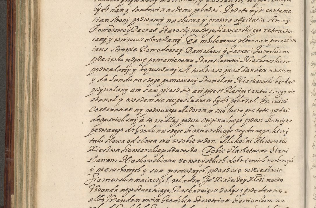 Zdjęcie nr 499 dla obiektu archiwalnego: Acta actorum causarum spiritualium, civilium, criminalium, obligationum, quiettationum, inscriptionum, cessionum, decimarum, testamentorum, Illustrissimi et Reverendissimi Domini Domini Martini Szyszkowski Dei &amp; Apostolicae Sedis gratia Episcopi Cracovienisis Ducis Severiensis in annis 1617, 1618, 1619. Tomus Primus.