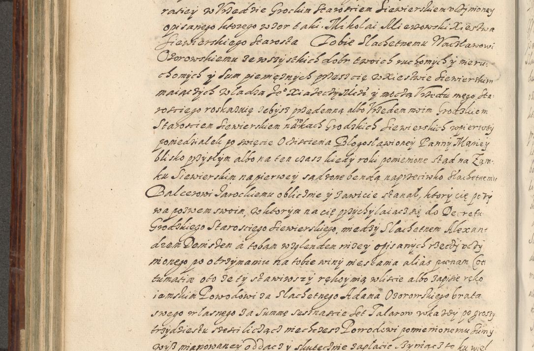Zdjęcie nr 497 dla obiektu archiwalnego: Acta actorum causarum spiritualium, civilium, criminalium, obligationum, quiettationum, inscriptionum, cessionum, decimarum, testamentorum, Illustrissimi et Reverendissimi Domini Domini Martini Szyszkowski Dei &amp; Apostolicae Sedis gratia Episcopi Cracovienisis Ducis Severiensis in annis 1617, 1618, 1619. Tomus Primus.