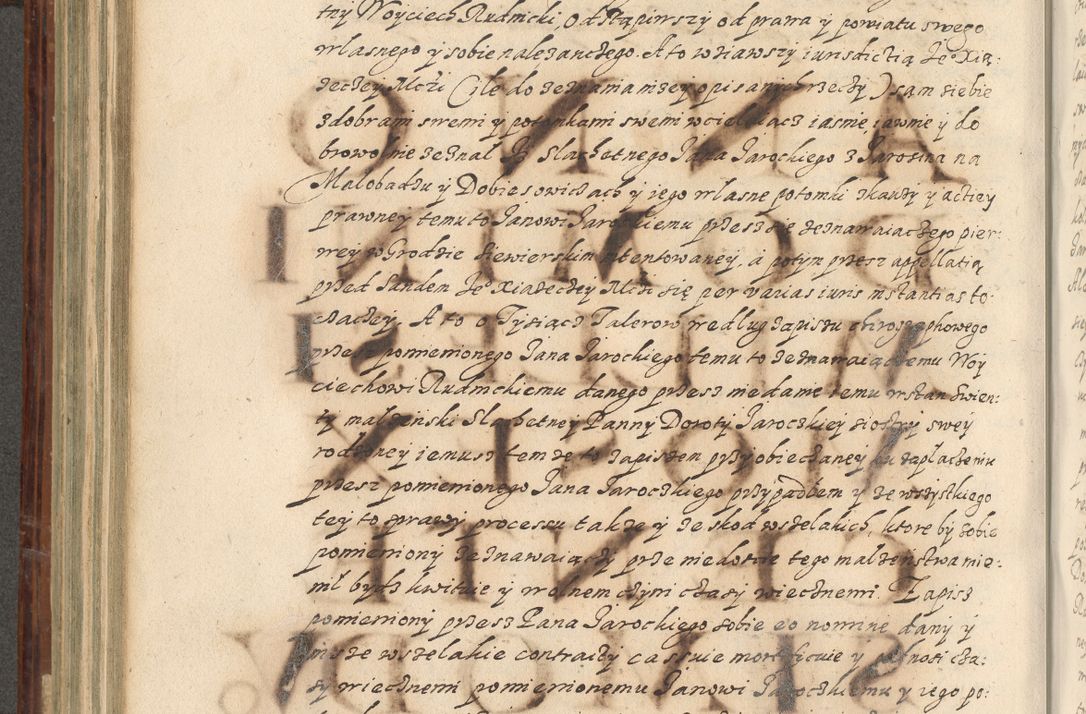 Zdjęcie nr 493 dla obiektu archiwalnego: Acta actorum causarum spiritualium, civilium, criminalium, obligationum, quiettationum, inscriptionum, cessionum, decimarum, testamentorum, Illustrissimi et Reverendissimi Domini Domini Martini Szyszkowski Dei &amp; Apostolicae Sedis gratia Episcopi Cracovienisis Ducis Severiensis in annis 1617, 1618, 1619. Tomus Primus.