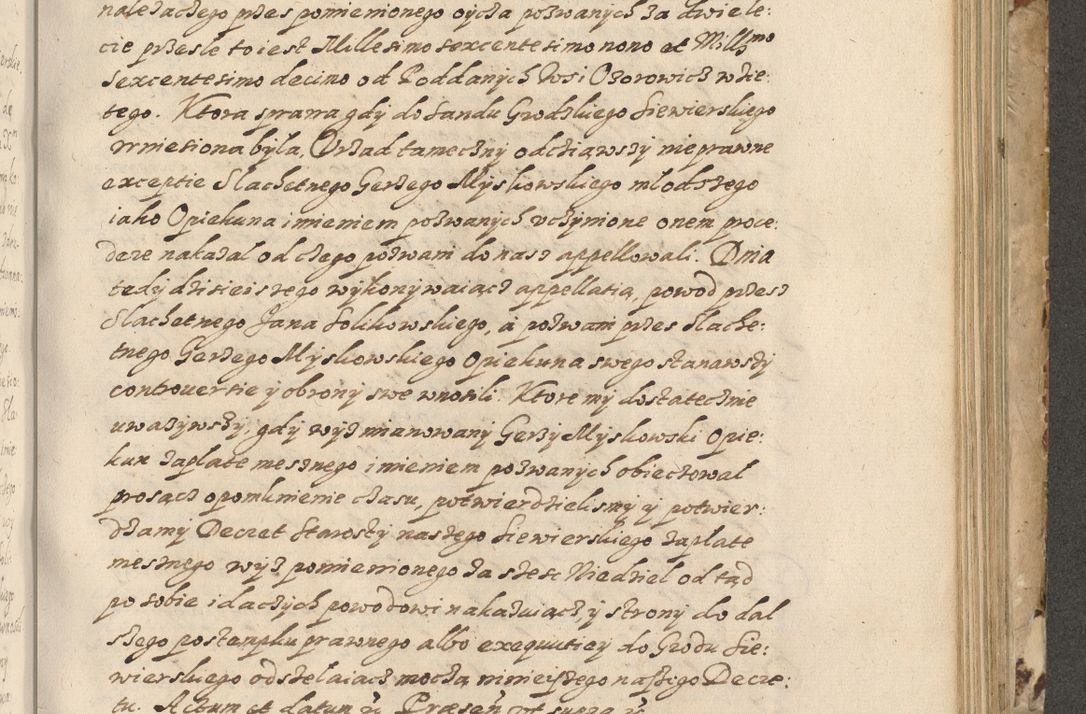 Zdjęcie nr 488 dla obiektu archiwalnego: Acta actorum causarum spiritualium, civilium, criminalium, obligationum, quiettationum, inscriptionum, cessionum, decimarum, testamentorum, Illustrissimi et Reverendissimi Domini Domini Martini Szyszkowski Dei &amp; Apostolicae Sedis gratia Episcopi Cracovienisis Ducis Severiensis in annis 1617, 1618, 1619. Tomus Primus.