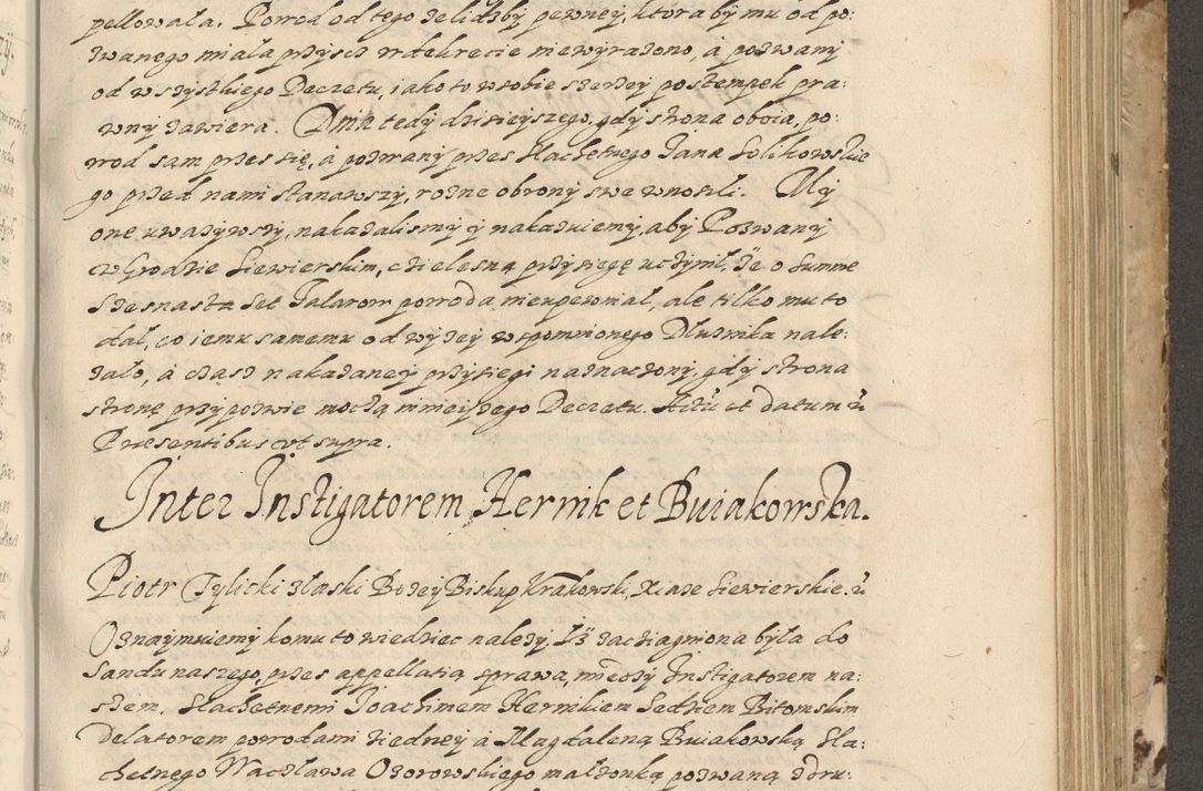 Zdjęcie nr 476 dla obiektu archiwalnego: Acta actorum causarum spiritualium, civilium, criminalium, obligationum, quiettationum, inscriptionum, cessionum, decimarum, testamentorum, Illustrissimi et Reverendissimi Domini Domini Martini Szyszkowski Dei &amp; Apostolicae Sedis gratia Episcopi Cracovienisis Ducis Severiensis in annis 1617, 1618, 1619. Tomus Primus.