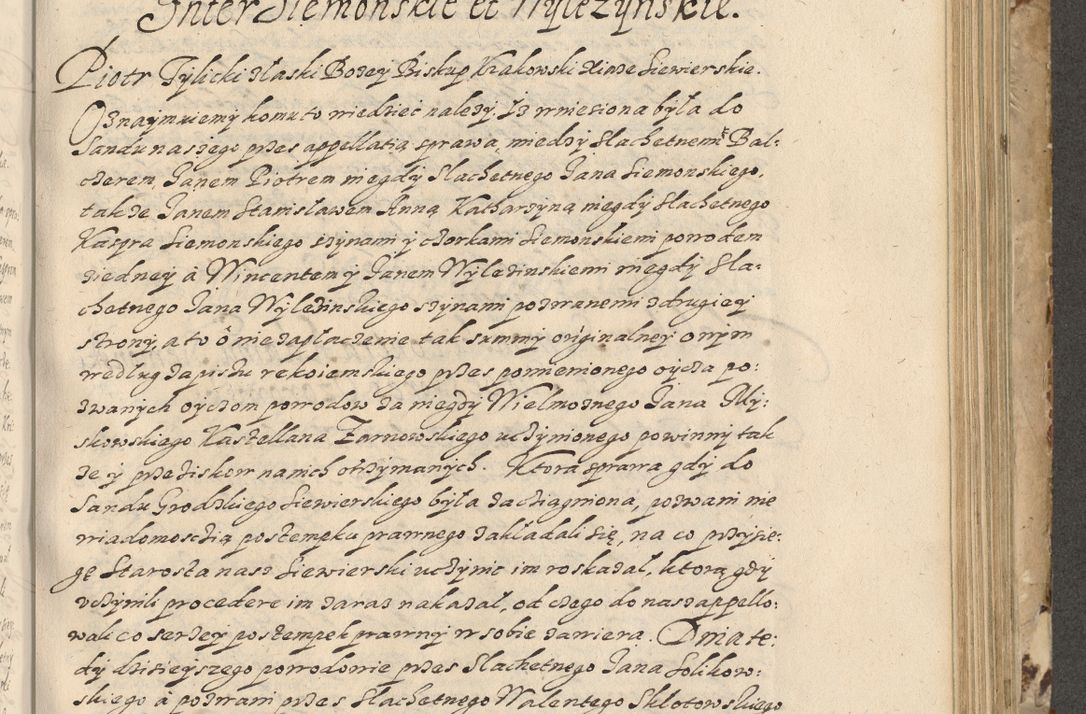 Zdjęcie nr 478 dla obiektu archiwalnego: Acta actorum causarum spiritualium, civilium, criminalium, obligationum, quiettationum, inscriptionum, cessionum, decimarum, testamentorum, Illustrissimi et Reverendissimi Domini Domini Martini Szyszkowski Dei &amp; Apostolicae Sedis gratia Episcopi Cracovienisis Ducis Severiensis in annis 1617, 1618, 1619. Tomus Primus.