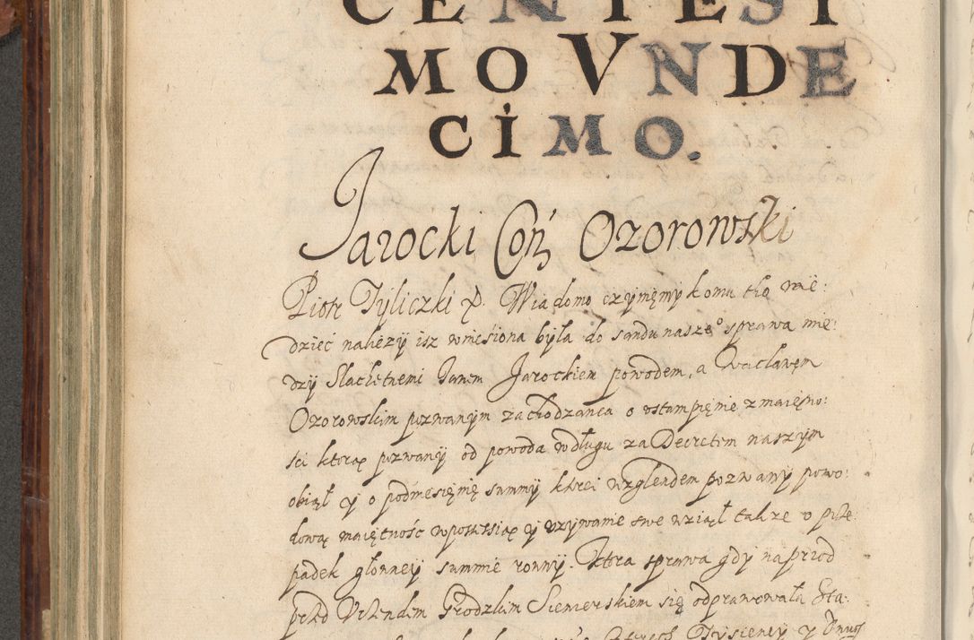 Zdjęcie nr 455 dla obiektu archiwalnego: Acta actorum causarum spiritualium, civilium, criminalium, obligationum, quiettationum, inscriptionum, cessionum, decimarum, testamentorum, Illustrissimi et Reverendissimi Domini Domini Martini Szyszkowski Dei &amp; Apostolicae Sedis gratia Episcopi Cracovienisis Ducis Severiensis in annis 1617, 1618, 1619. Tomus Primus.