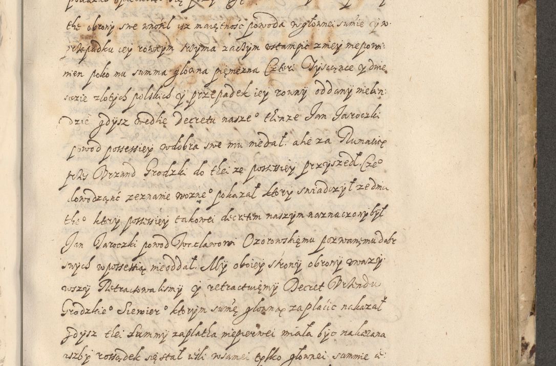 Zdjęcie nr 456 dla obiektu archiwalnego: Acta actorum causarum spiritualium, civilium, criminalium, obligationum, quiettationum, inscriptionum, cessionum, decimarum, testamentorum, Illustrissimi et Reverendissimi Domini Domini Martini Szyszkowski Dei &amp; Apostolicae Sedis gratia Episcopi Cracovienisis Ducis Severiensis in annis 1617, 1618, 1619. Tomus Primus.