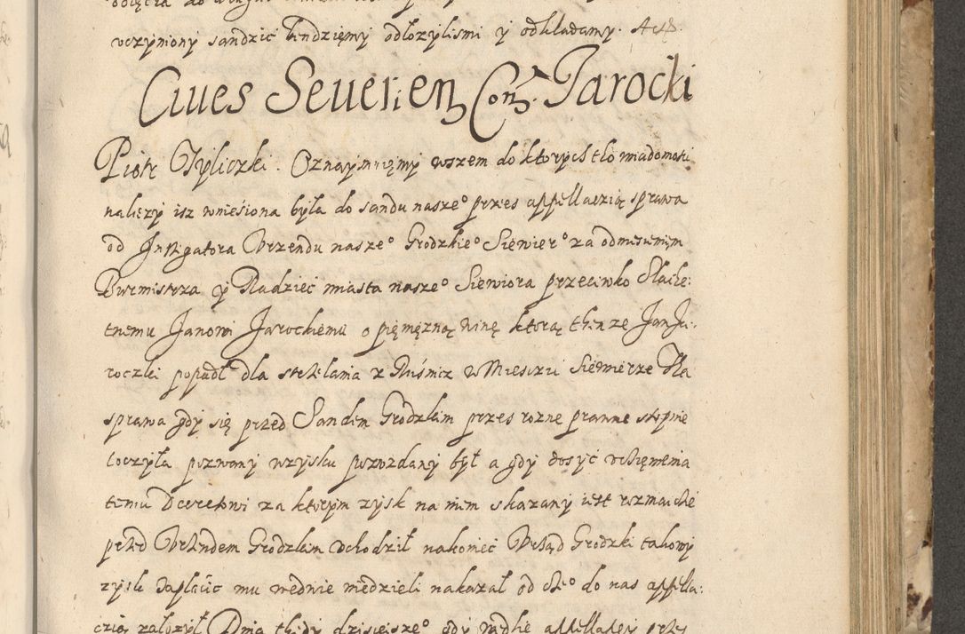 Zdjęcie nr 444 dla obiektu archiwalnego: Acta actorum causarum spiritualium, civilium, criminalium, obligationum, quiettationum, inscriptionum, cessionum, decimarum, testamentorum, Illustrissimi et Reverendissimi Domini Domini Martini Szyszkowski Dei &amp; Apostolicae Sedis gratia Episcopi Cracovienisis Ducis Severiensis in annis 1617, 1618, 1619. Tomus Primus.