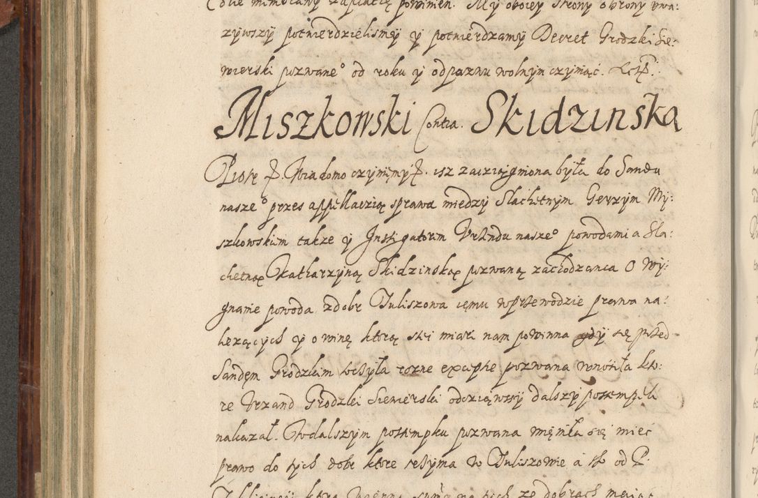 Zdjęcie nr 443 dla obiektu archiwalnego: Acta actorum causarum spiritualium, civilium, criminalium, obligationum, quiettationum, inscriptionum, cessionum, decimarum, testamentorum, Illustrissimi et Reverendissimi Domini Domini Martini Szyszkowski Dei &amp; Apostolicae Sedis gratia Episcopi Cracovienisis Ducis Severiensis in annis 1617, 1618, 1619. Tomus Primus.