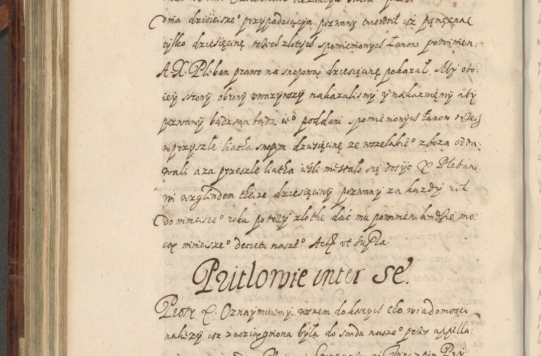 Zdjęcie nr 435 dla obiektu archiwalnego: Acta actorum causarum spiritualium, civilium, criminalium, obligationum, quiettationum, inscriptionum, cessionum, decimarum, testamentorum, Illustrissimi et Reverendissimi Domini Domini Martini Szyszkowski Dei &amp; Apostolicae Sedis gratia Episcopi Cracovienisis Ducis Severiensis in annis 1617, 1618, 1619. Tomus Primus.