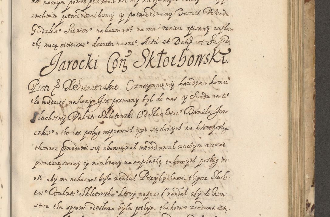 Zdjęcie nr 432 dla obiektu archiwalnego: Acta actorum causarum spiritualium, civilium, criminalium, obligationum, quiettationum, inscriptionum, cessionum, decimarum, testamentorum, Illustrissimi et Reverendissimi Domini Domini Martini Szyszkowski Dei &amp; Apostolicae Sedis gratia Episcopi Cracovienisis Ducis Severiensis in annis 1617, 1618, 1619. Tomus Primus.