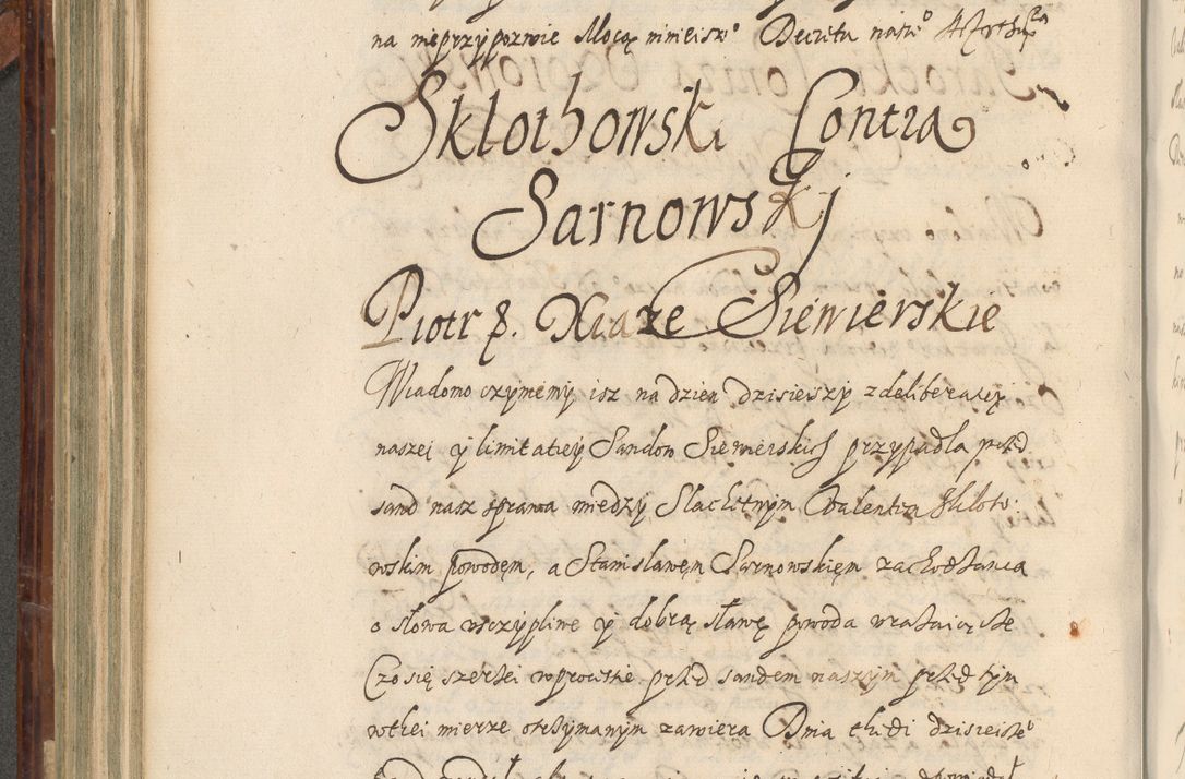 Zdjęcie nr 425 dla obiektu archiwalnego: Acta actorum causarum spiritualium, civilium, criminalium, obligationum, quiettationum, inscriptionum, cessionum, decimarum, testamentorum, Illustrissimi et Reverendissimi Domini Domini Martini Szyszkowski Dei &amp; Apostolicae Sedis gratia Episcopi Cracovienisis Ducis Severiensis in annis 1617, 1618, 1619. Tomus Primus.