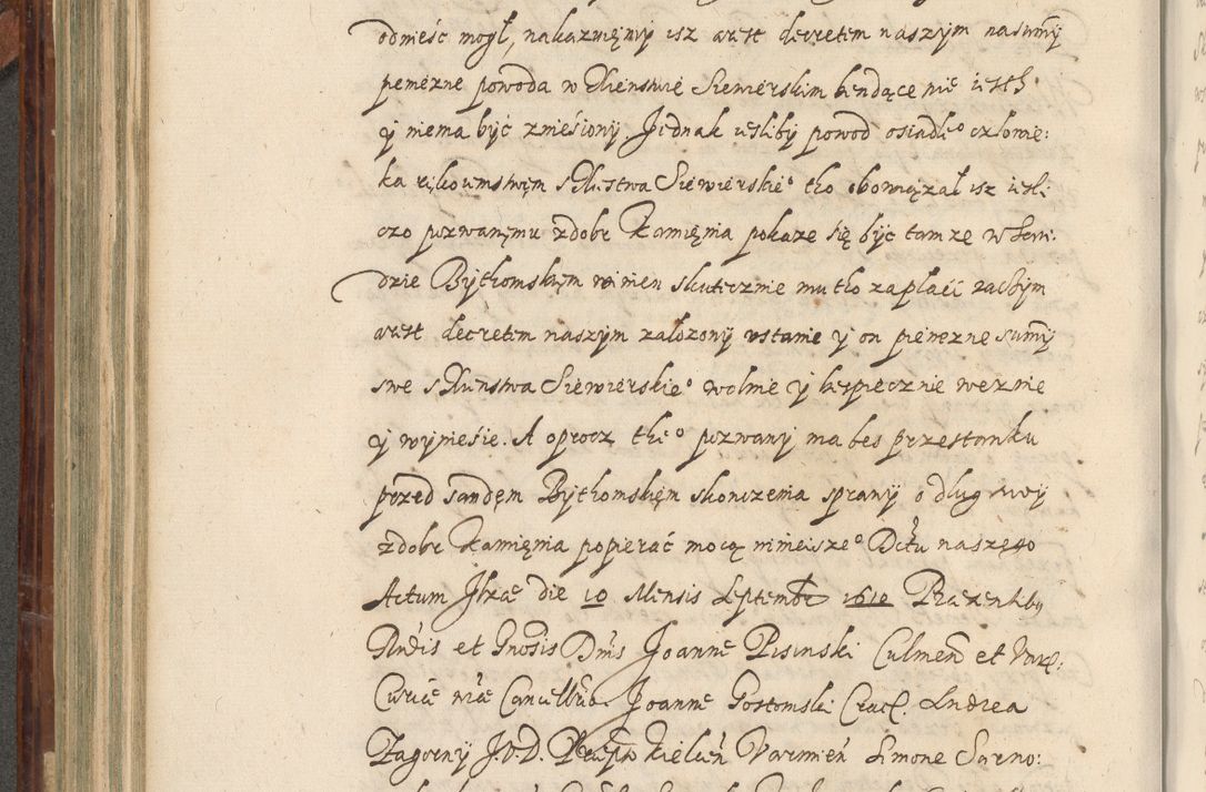 Zdjęcie nr 421 dla obiektu archiwalnego: Acta actorum causarum spiritualium, civilium, criminalium, obligationum, quiettationum, inscriptionum, cessionum, decimarum, testamentorum, Illustrissimi et Reverendissimi Domini Domini Martini Szyszkowski Dei &amp; Apostolicae Sedis gratia Episcopi Cracovienisis Ducis Severiensis in annis 1617, 1618, 1619. Tomus Primus.