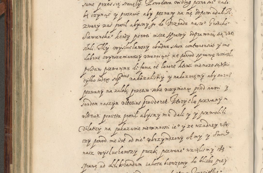 Zdjęcie nr 417 dla obiektu archiwalnego: Acta actorum causarum spiritualium, civilium, criminalium, obligationum, quiettationum, inscriptionum, cessionum, decimarum, testamentorum, Illustrissimi et Reverendissimi Domini Domini Martini Szyszkowski Dei &amp; Apostolicae Sedis gratia Episcopi Cracovienisis Ducis Severiensis in annis 1617, 1618, 1619. Tomus Primus.