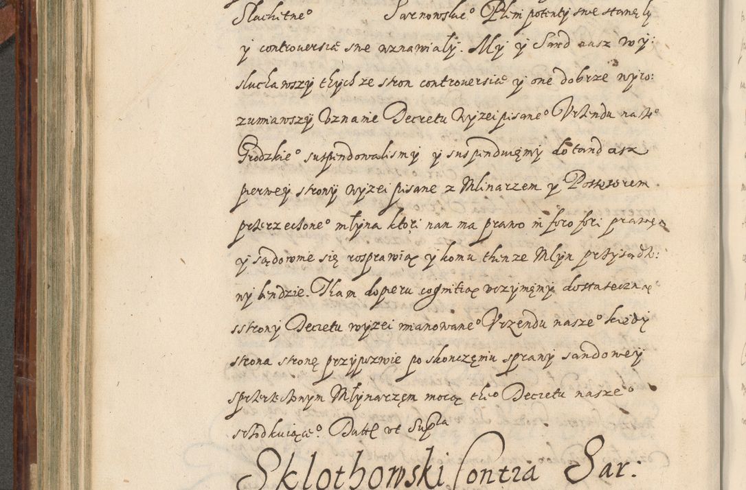 Zdjęcie nr 415 dla obiektu archiwalnego: Acta actorum causarum spiritualium, civilium, criminalium, obligationum, quiettationum, inscriptionum, cessionum, decimarum, testamentorum, Illustrissimi et Reverendissimi Domini Domini Martini Szyszkowski Dei &amp; Apostolicae Sedis gratia Episcopi Cracovienisis Ducis Severiensis in annis 1617, 1618, 1619. Tomus Primus.