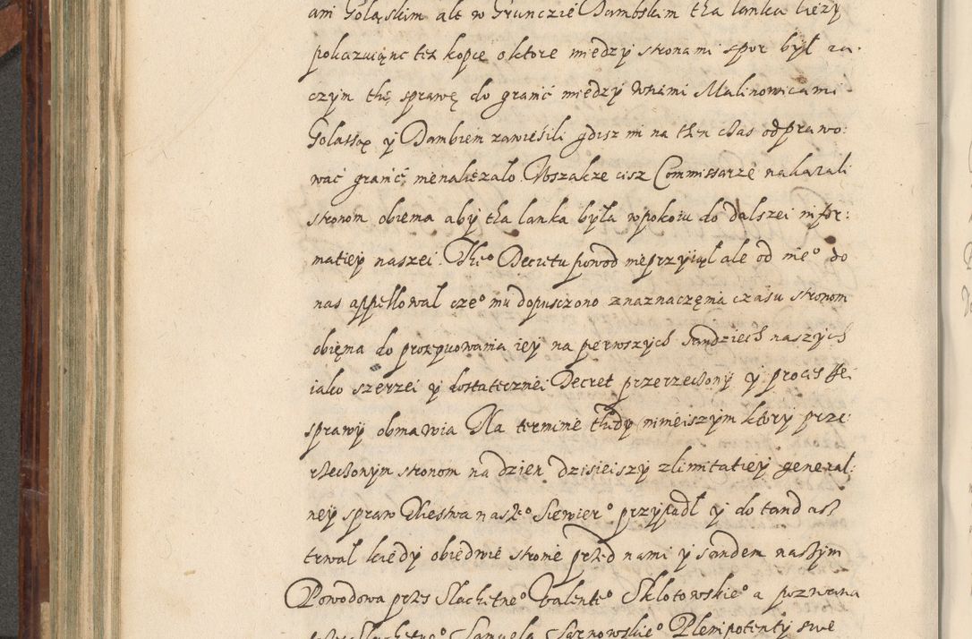 Zdjęcie nr 411 dla obiektu archiwalnego: Acta actorum causarum spiritualium, civilium, criminalium, obligationum, quiettationum, inscriptionum, cessionum, decimarum, testamentorum, Illustrissimi et Reverendissimi Domini Domini Martini Szyszkowski Dei &amp; Apostolicae Sedis gratia Episcopi Cracovienisis Ducis Severiensis in annis 1617, 1618, 1619. Tomus Primus.