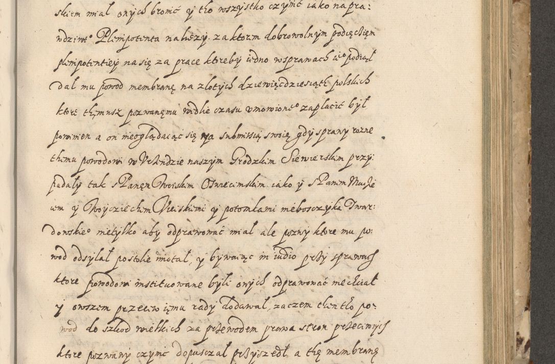 Zdjęcie nr 408 dla obiektu archiwalnego: Acta actorum causarum spiritualium, civilium, criminalium, obligationum, quiettationum, inscriptionum, cessionum, decimarum, testamentorum, Illustrissimi et Reverendissimi Domini Domini Martini Szyszkowski Dei &amp; Apostolicae Sedis gratia Episcopi Cracovienisis Ducis Severiensis in annis 1617, 1618, 1619. Tomus Primus.