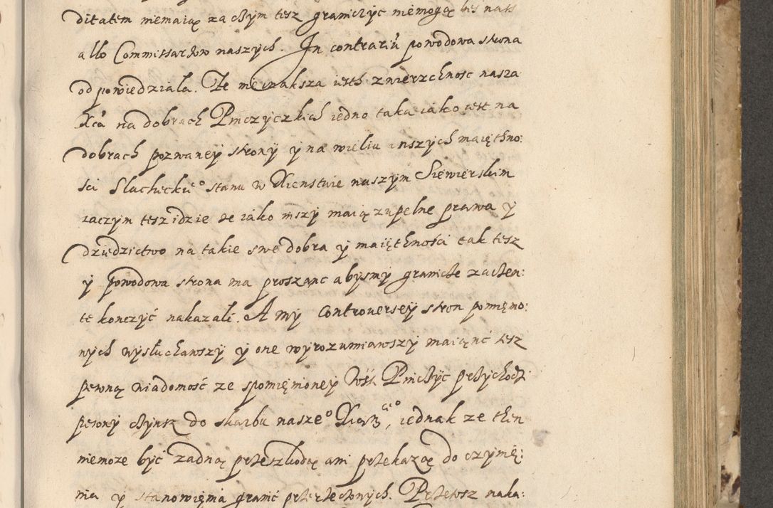 Zdjęcie nr 404 dla obiektu archiwalnego: Acta actorum causarum spiritualium, civilium, criminalium, obligationum, quiettationum, inscriptionum, cessionum, decimarum, testamentorum, Illustrissimi et Reverendissimi Domini Domini Martini Szyszkowski Dei &amp; Apostolicae Sedis gratia Episcopi Cracovienisis Ducis Severiensis in annis 1617, 1618, 1619. Tomus Primus.