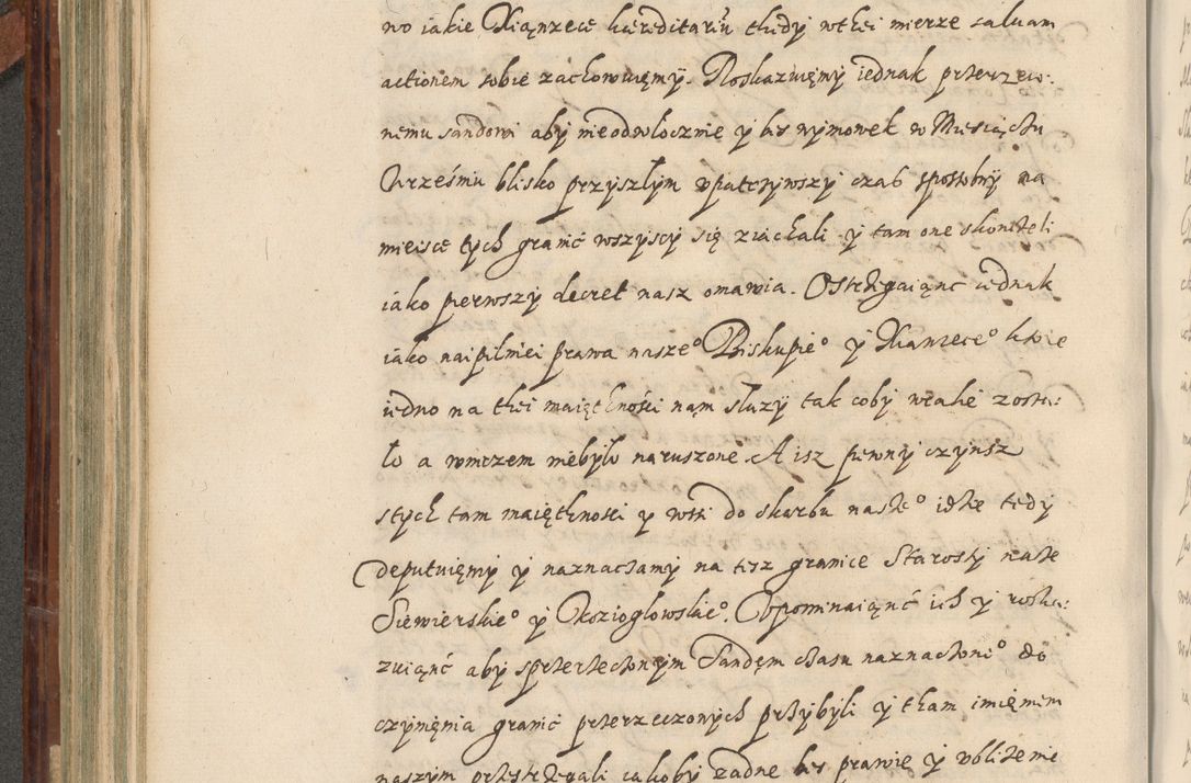Zdjęcie nr 405 dla obiektu archiwalnego: Acta actorum causarum spiritualium, civilium, criminalium, obligationum, quiettationum, inscriptionum, cessionum, decimarum, testamentorum, Illustrissimi et Reverendissimi Domini Domini Martini Szyszkowski Dei &amp; Apostolicae Sedis gratia Episcopi Cracovienisis Ducis Severiensis in annis 1617, 1618, 1619. Tomus Primus.