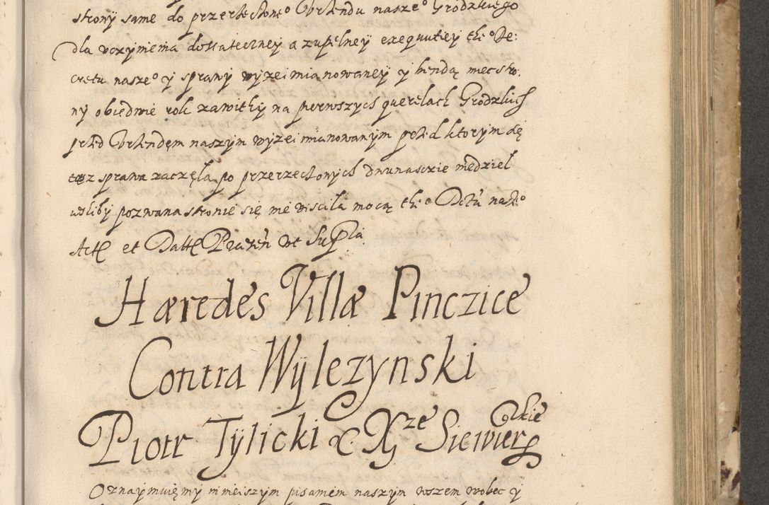 Zdjęcie nr 394 dla obiektu archiwalnego: Acta actorum causarum spiritualium, civilium, criminalium, obligationum, quiettationum, inscriptionum, cessionum, decimarum, testamentorum, Illustrissimi et Reverendissimi Domini Domini Martini Szyszkowski Dei &amp; Apostolicae Sedis gratia Episcopi Cracovienisis Ducis Severiensis in annis 1617, 1618, 1619. Tomus Primus.