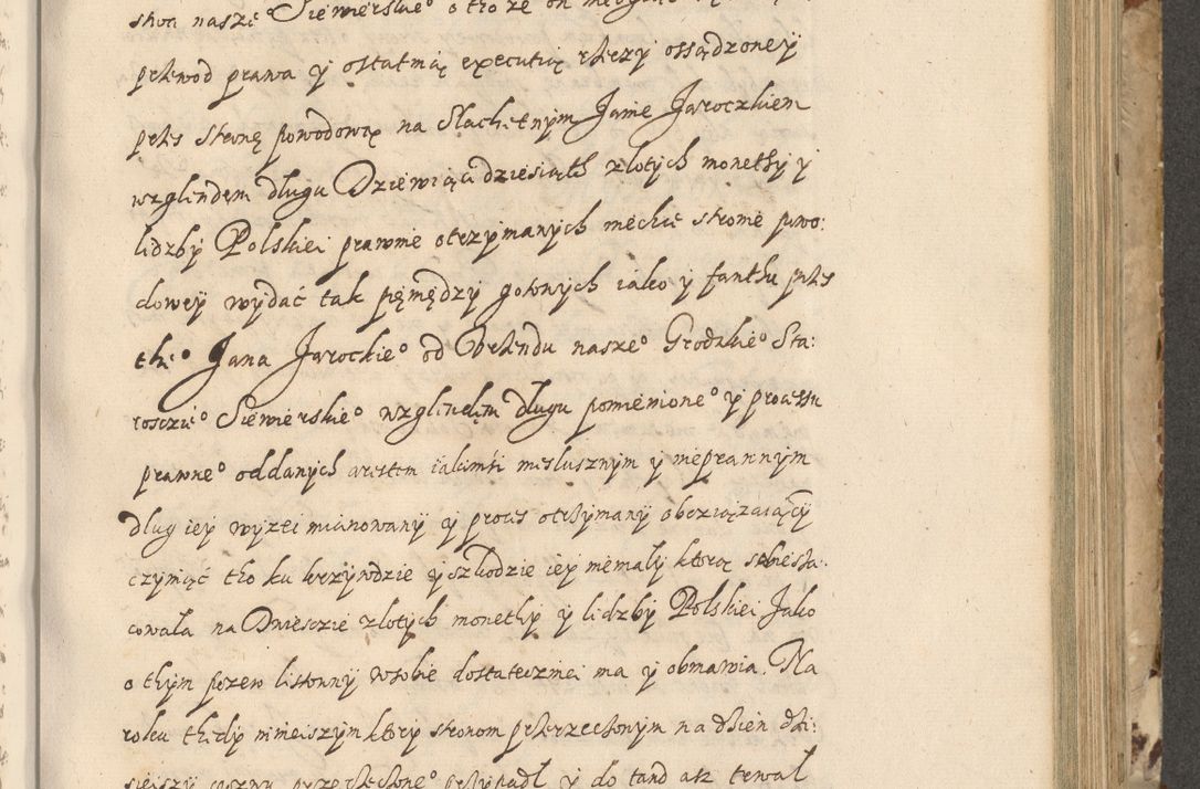 Zdjęcie nr 384 dla obiektu archiwalnego: Acta actorum causarum spiritualium, civilium, criminalium, obligationum, quiettationum, inscriptionum, cessionum, decimarum, testamentorum, Illustrissimi et Reverendissimi Domini Domini Martini Szyszkowski Dei &amp; Apostolicae Sedis gratia Episcopi Cracovienisis Ducis Severiensis in annis 1617, 1618, 1619. Tomus Primus.