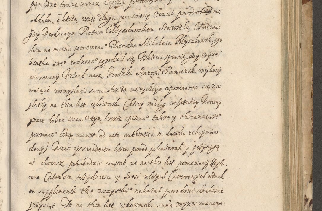 Zdjęcie nr 378 dla obiektu archiwalnego: Acta actorum causarum spiritualium, civilium, criminalium, obligationum, quiettationum, inscriptionum, cessionum, decimarum, testamentorum, Illustrissimi et Reverendissimi Domini Domini Martini Szyszkowski Dei &amp; Apostolicae Sedis gratia Episcopi Cracovienisis Ducis Severiensis in annis 1617, 1618, 1619. Tomus Primus.