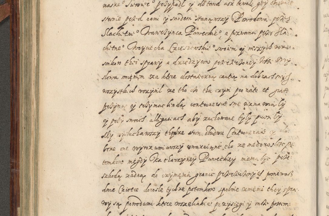 Zdjęcie nr 375 dla obiektu archiwalnego: Acta actorum causarum spiritualium, civilium, criminalium, obligationum, quiettationum, inscriptionum, cessionum, decimarum, testamentorum, Illustrissimi et Reverendissimi Domini Domini Martini Szyszkowski Dei &amp; Apostolicae Sedis gratia Episcopi Cracovienisis Ducis Severiensis in annis 1617, 1618, 1619. Tomus Primus.