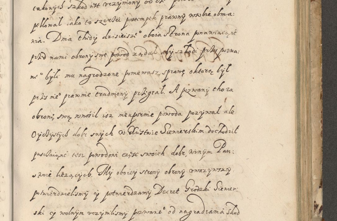 Zdjęcie nr 366 dla obiektu archiwalnego: Acta actorum causarum spiritualium, civilium, criminalium, obligationum, quiettationum, inscriptionum, cessionum, decimarum, testamentorum, Illustrissimi et Reverendissimi Domini Domini Martini Szyszkowski Dei &amp; Apostolicae Sedis gratia Episcopi Cracovienisis Ducis Severiensis in annis 1617, 1618, 1619. Tomus Primus.