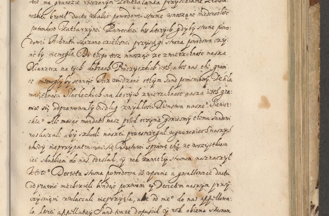 Zdjęcie nr 370 dla obiektu archiwalnego: Acta actorum causarum spiritualium, civilium, criminalium, obligationum, quiettationum, inscriptionum, cessionum, decimarum, testamentorum, Illustrissimi et Reverendissimi Domini Domini Martini Szyszkowski Dei &amp; Apostolicae Sedis gratia Episcopi Cracovienisis Ducis Severiensis in annis 1617, 1618, 1619. Tomus Primus.