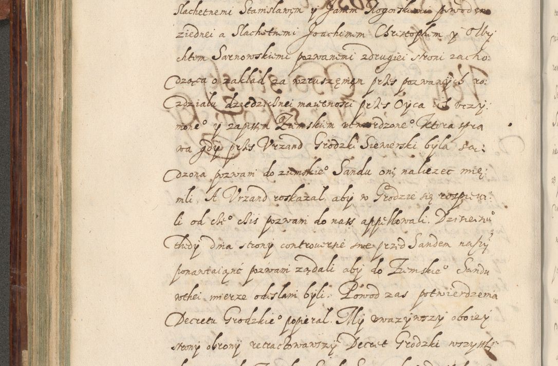 Zdjęcie nr 361 dla obiektu archiwalnego: Acta actorum causarum spiritualium, civilium, criminalium, obligationum, quiettationum, inscriptionum, cessionum, decimarum, testamentorum, Illustrissimi et Reverendissimi Domini Domini Martini Szyszkowski Dei &amp; Apostolicae Sedis gratia Episcopi Cracovienisis Ducis Severiensis in annis 1617, 1618, 1619. Tomus Primus.