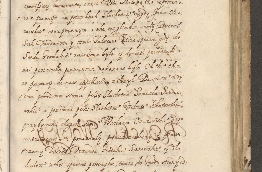 Zdjęcie nr 362 dla obiektu archiwalnego: Acta actorum causarum spiritualium, civilium, criminalium, obligationum, quiettationum, inscriptionum, cessionum, decimarum, testamentorum, Illustrissimi et Reverendissimi Domini Domini Martini Szyszkowski Dei &amp; Apostolicae Sedis gratia Episcopi Cracovienisis Ducis Severiensis in annis 1617, 1618, 1619. Tomus Primus.