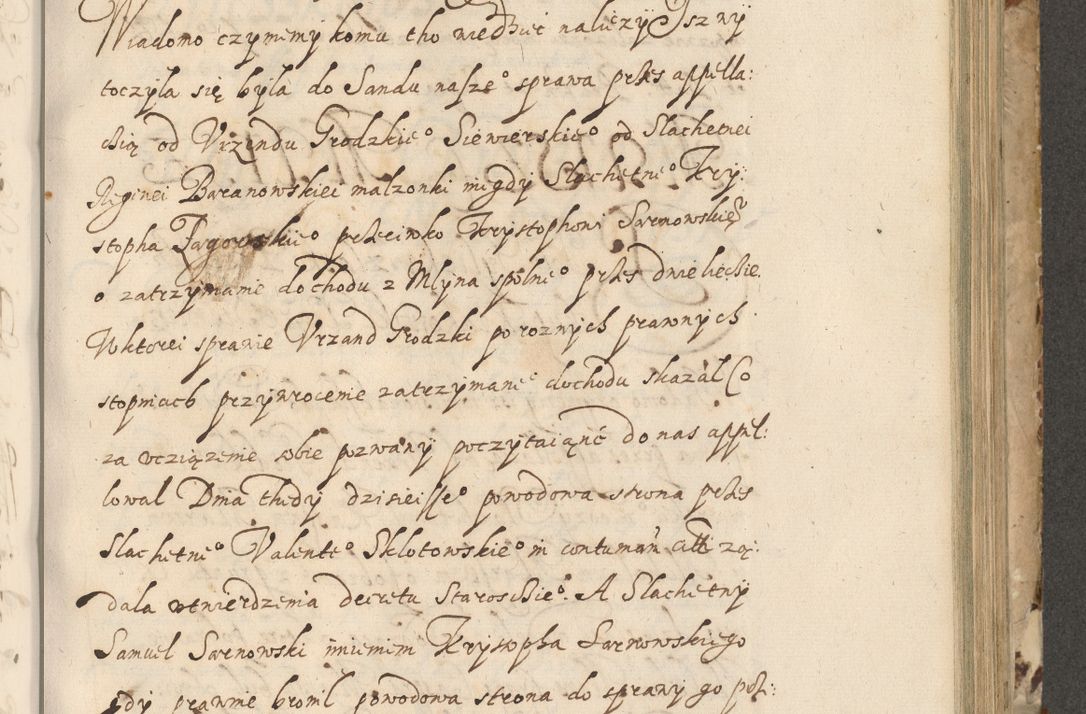 Zdjęcie nr 358 dla obiektu archiwalnego: Acta actorum causarum spiritualium, civilium, criminalium, obligationum, quiettationum, inscriptionum, cessionum, decimarum, testamentorum, Illustrissimi et Reverendissimi Domini Domini Martini Szyszkowski Dei &amp; Apostolicae Sedis gratia Episcopi Cracovienisis Ducis Severiensis in annis 1617, 1618, 1619. Tomus Primus.