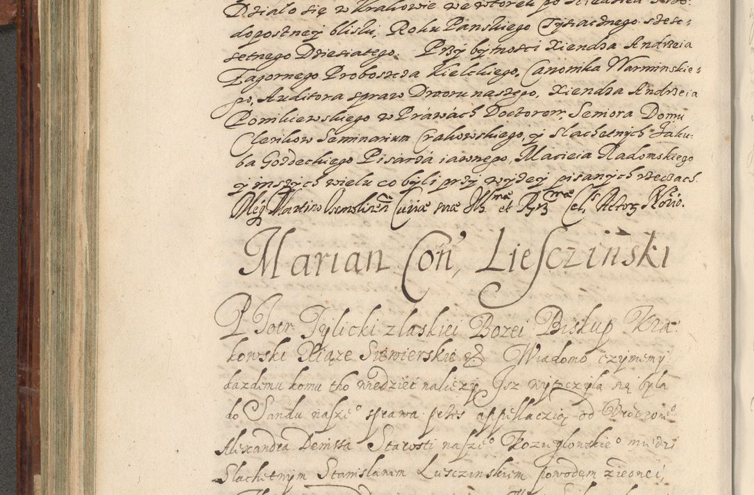 Zdjęcie nr 345 dla obiektu archiwalnego: Acta actorum causarum spiritualium, civilium, criminalium, obligationum, quiettationum, inscriptionum, cessionum, decimarum, testamentorum, Illustrissimi et Reverendissimi Domini Domini Martini Szyszkowski Dei &amp; Apostolicae Sedis gratia Episcopi Cracovienisis Ducis Severiensis in annis 1617, 1618, 1619. Tomus Primus.