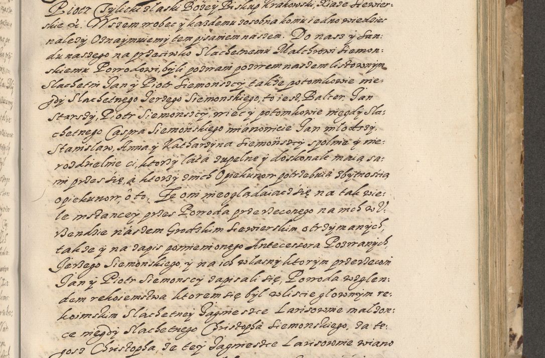 Zdjęcie nr 342 dla obiektu archiwalnego: Acta actorum causarum spiritualium, civilium, criminalium, obligationum, quiettationum, inscriptionum, cessionum, decimarum, testamentorum, Illustrissimi et Reverendissimi Domini Domini Martini Szyszkowski Dei &amp; Apostolicae Sedis gratia Episcopi Cracovienisis Ducis Severiensis in annis 1617, 1618, 1619. Tomus Primus.