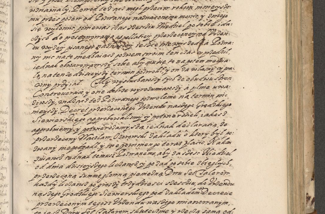 Zdjęcie nr 338 dla obiektu archiwalnego: Acta actorum causarum spiritualium, civilium, criminalium, obligationum, quiettationum, inscriptionum, cessionum, decimarum, testamentorum, Illustrissimi et Reverendissimi Domini Domini Martini Szyszkowski Dei &amp; Apostolicae Sedis gratia Episcopi Cracovienisis Ducis Severiensis in annis 1617, 1618, 1619. Tomus Primus.