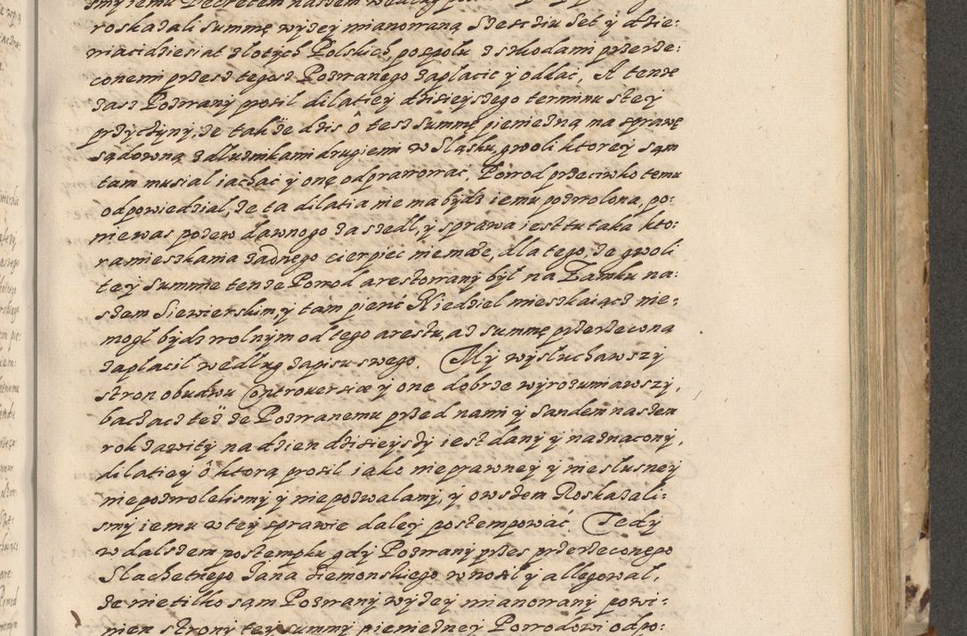 Zdjęcie nr 340 dla obiektu archiwalnego: Acta actorum causarum spiritualium, civilium, criminalium, obligationum, quiettationum, inscriptionum, cessionum, decimarum, testamentorum, Illustrissimi et Reverendissimi Domini Domini Martini Szyszkowski Dei &amp; Apostolicae Sedis gratia Episcopi Cracovienisis Ducis Severiensis in annis 1617, 1618, 1619. Tomus Primus.