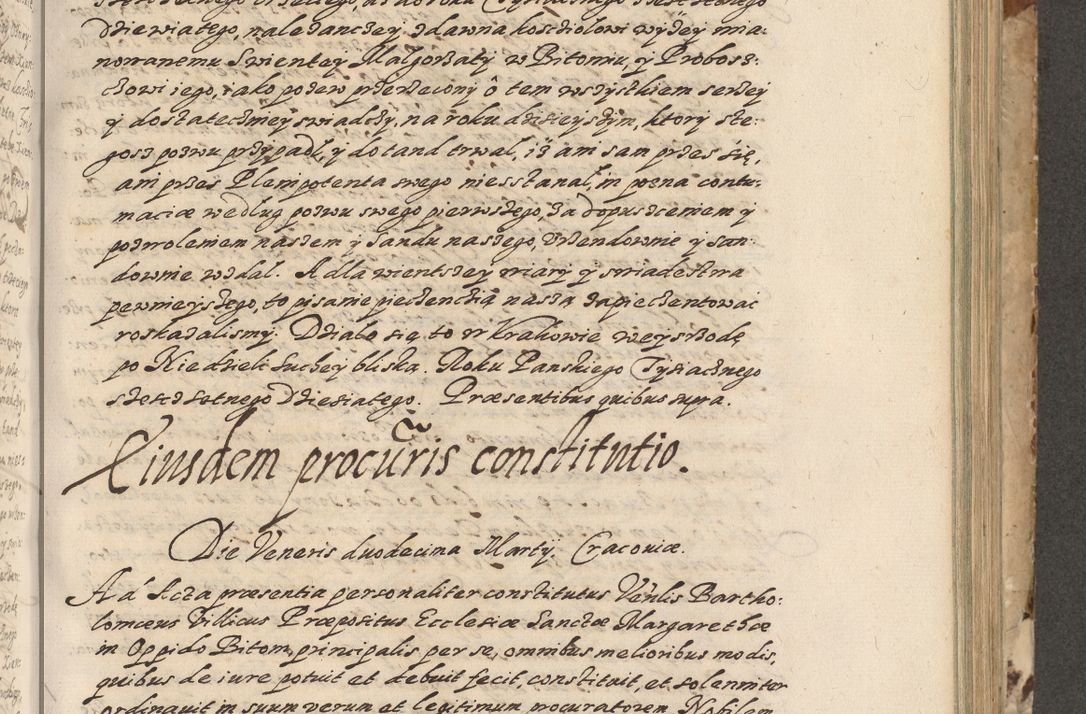 Zdjęcie nr 334 dla obiektu archiwalnego: Acta actorum causarum spiritualium, civilium, criminalium, obligationum, quiettationum, inscriptionum, cessionum, decimarum, testamentorum, Illustrissimi et Reverendissimi Domini Domini Martini Szyszkowski Dei &amp; Apostolicae Sedis gratia Episcopi Cracovienisis Ducis Severiensis in annis 1617, 1618, 1619. Tomus Primus.