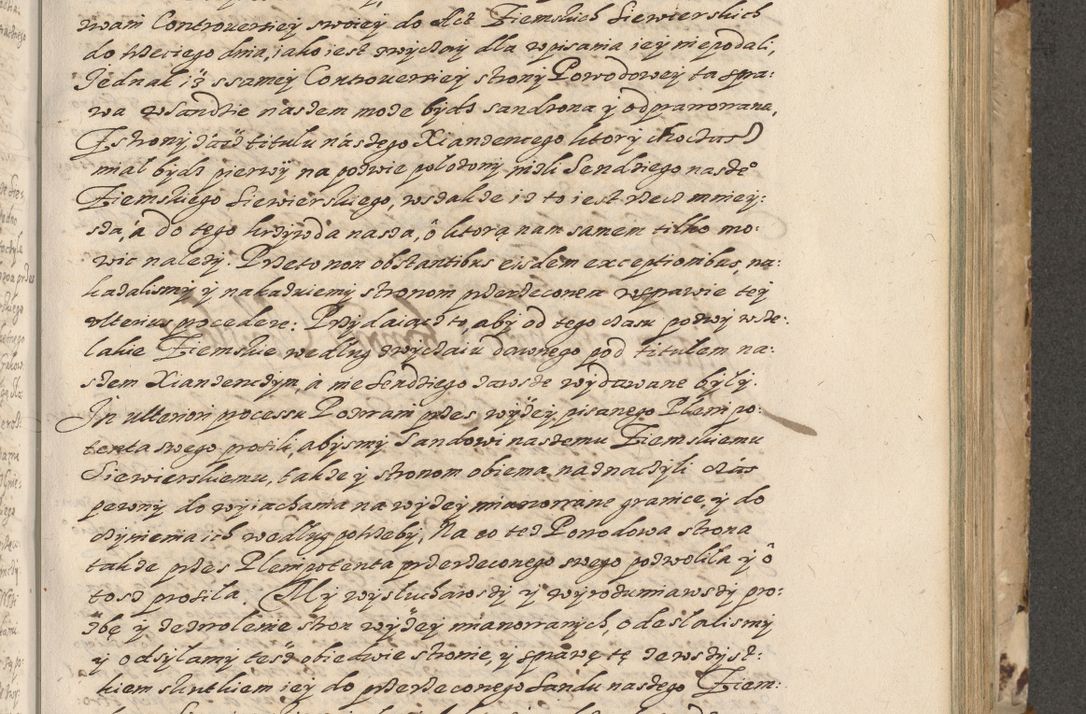 Zdjęcie nr 322 dla obiektu archiwalnego: Acta actorum causarum spiritualium, civilium, criminalium, obligationum, quiettationum, inscriptionum, cessionum, decimarum, testamentorum, Illustrissimi et Reverendissimi Domini Domini Martini Szyszkowski Dei &amp; Apostolicae Sedis gratia Episcopi Cracovienisis Ducis Severiensis in annis 1617, 1618, 1619. Tomus Primus.