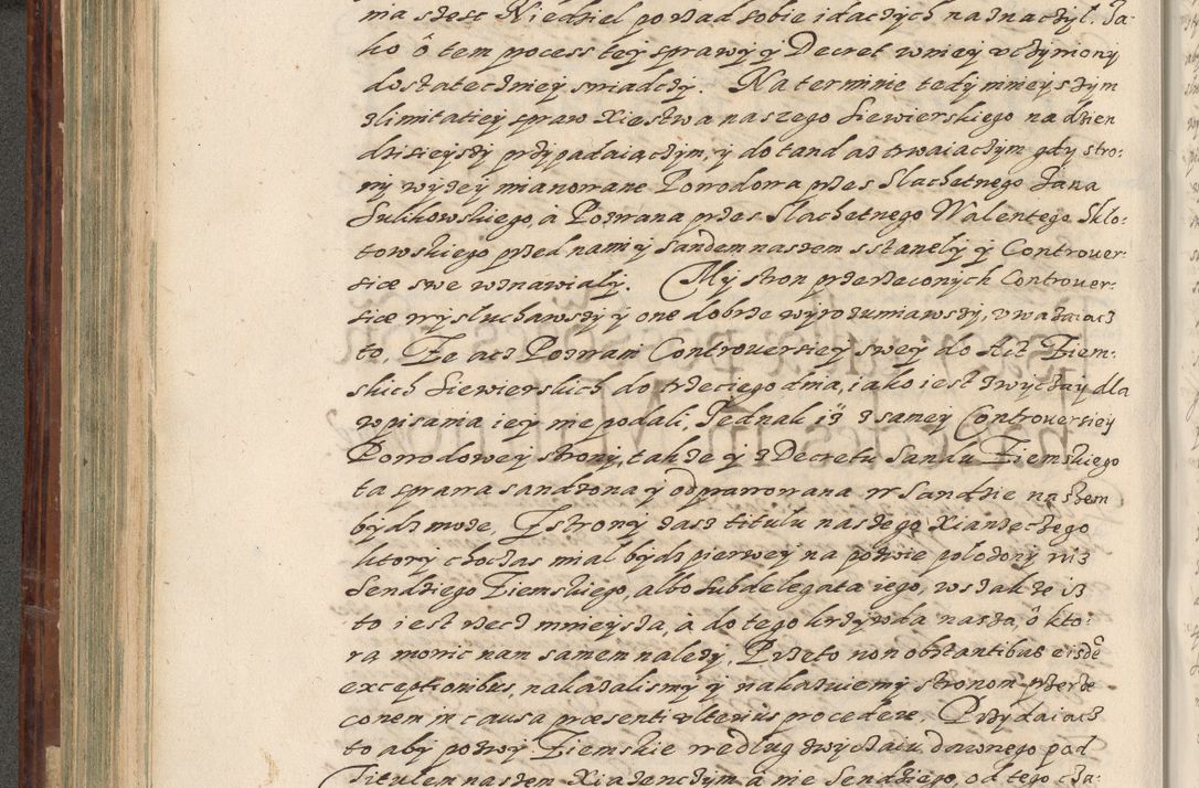 Zdjęcie nr 317 dla obiektu archiwalnego: Acta actorum causarum spiritualium, civilium, criminalium, obligationum, quiettationum, inscriptionum, cessionum, decimarum, testamentorum, Illustrissimi et Reverendissimi Domini Domini Martini Szyszkowski Dei &amp; Apostolicae Sedis gratia Episcopi Cracovienisis Ducis Severiensis in annis 1617, 1618, 1619. Tomus Primus.