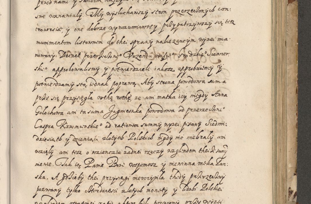 Zdjęcie nr 312 dla obiektu archiwalnego: Acta actorum causarum spiritualium, civilium, criminalium, obligationum, quiettationum, inscriptionum, cessionum, decimarum, testamentorum, Illustrissimi et Reverendissimi Domini Domini Martini Szyszkowski Dei &amp; Apostolicae Sedis gratia Episcopi Cracovienisis Ducis Severiensis in annis 1617, 1618, 1619. Tomus Primus.